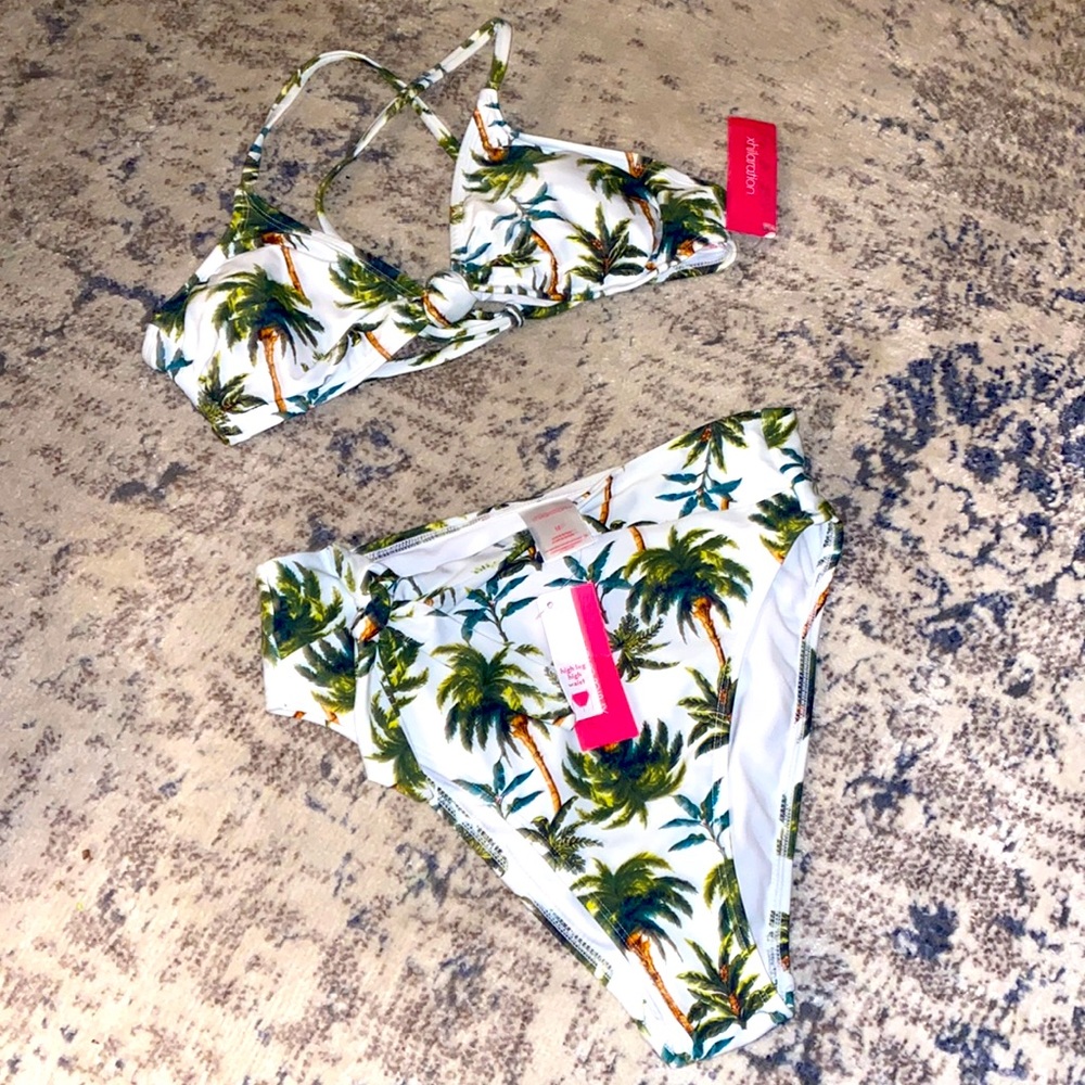 New! 2pc High Waisted Bikini